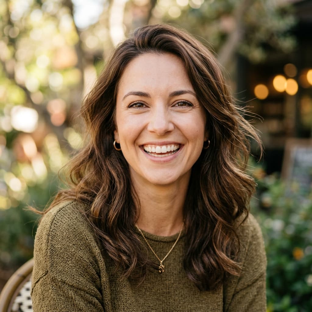 Portrait of patient Sarah M.